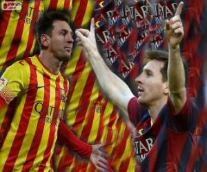 Puzzle Leo Messi, κορυφαίων σκόρερ στην ιστορία της Μπαρτσελόνα